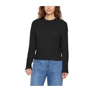 Gap Women's Knit Crewneck Sweater Black Size XS